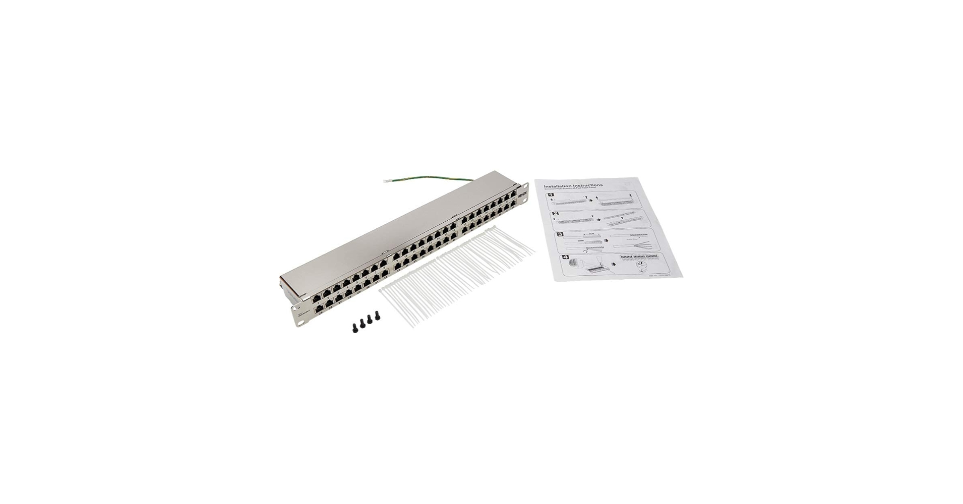 Amazon.com: Tripp Lite RJ45 Patch Panel, Cat5e/Cat6 Patch Amazon.com: Tripp Lite RJ45 Patch Panel, Cat5e/Cat6 Patch